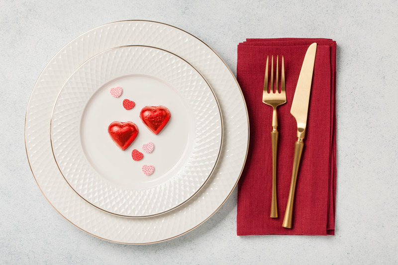 MENU DE LA SAINT VALENTIN | Restaurant Aix-en-Provence |  Côté Cour
